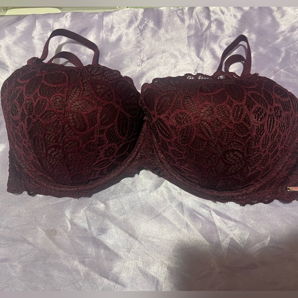 Victoria’s Secret PINK lace Date Push-Up Bra 36DD - Picture 2 of 5
